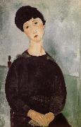Amedeo Modigliani Seated Young woman oil painting artist